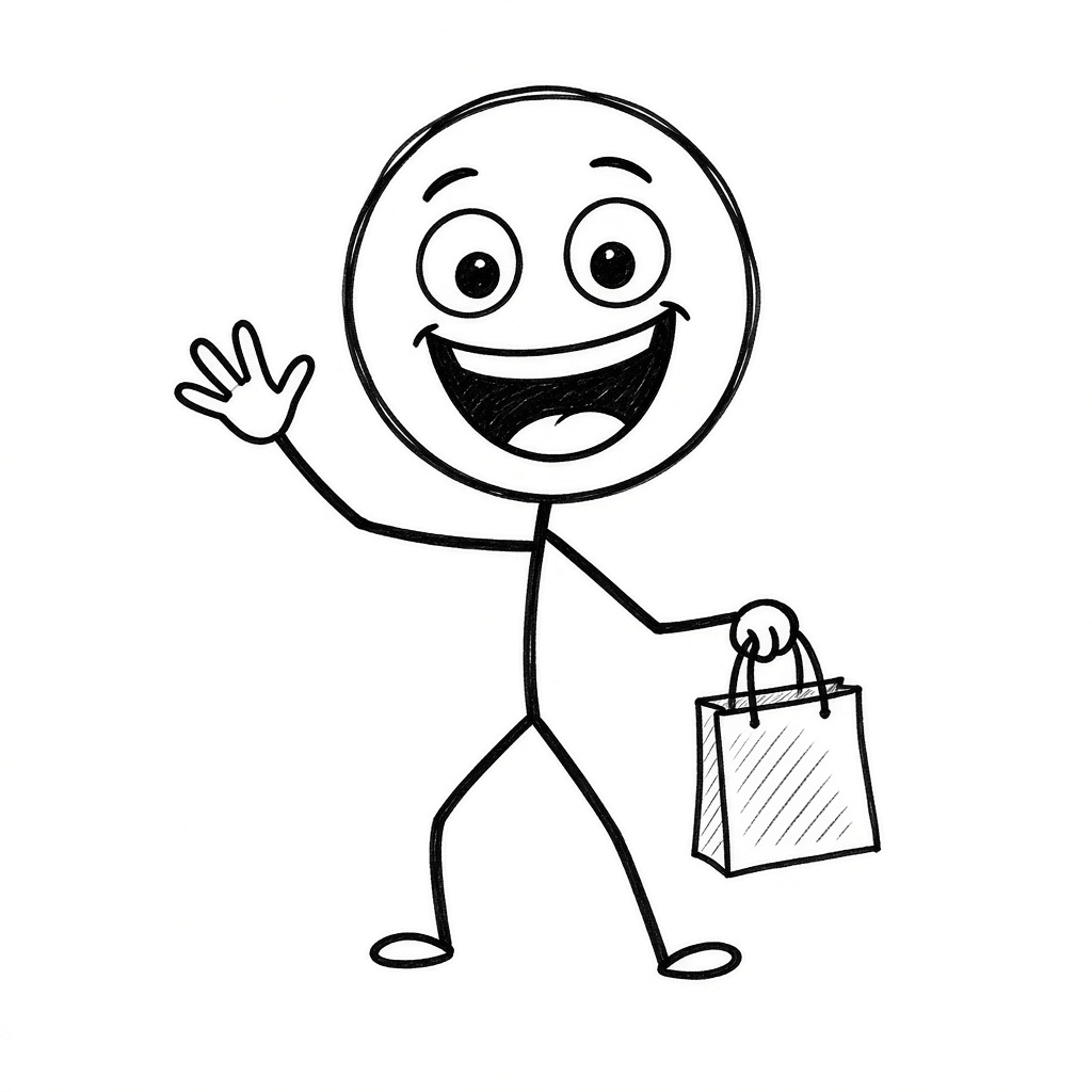 Stickman gracioso